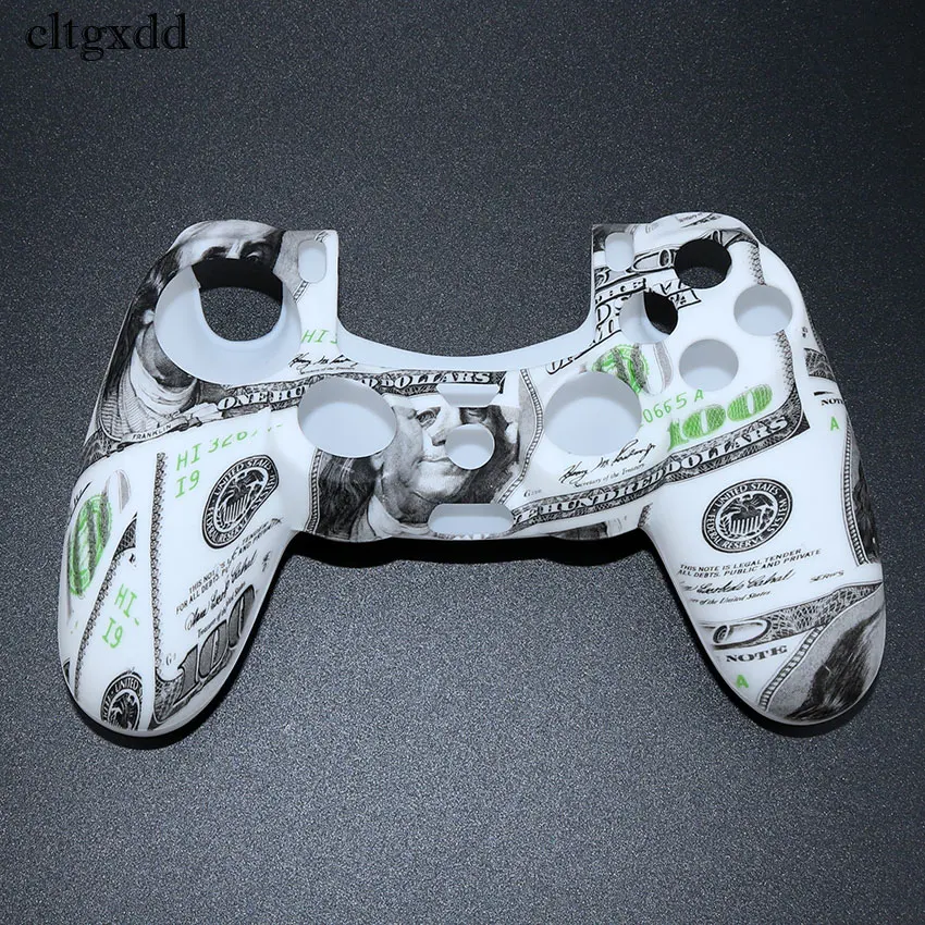 Cltgxdd Камуфляжный силиконовый защитный чехол для Sony Playstation PS4 Dualshock 4 игровой