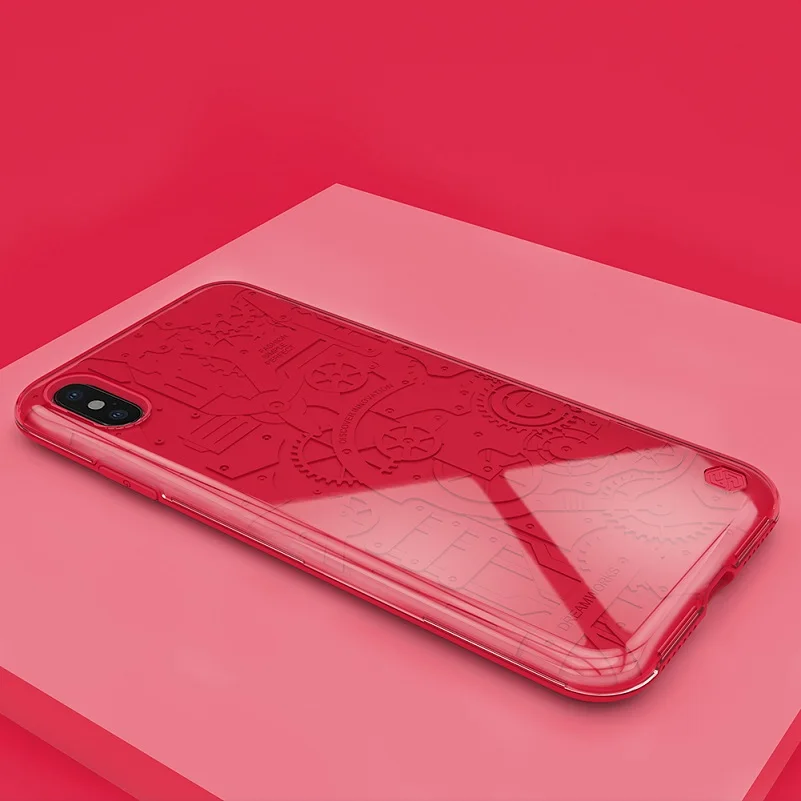 Чехол для iphone xs max, чехол Nillkin 2 в 1, комбинированный бампер из ТПУ для iphone xs max, чехол 6,5 ''для iphone xs max