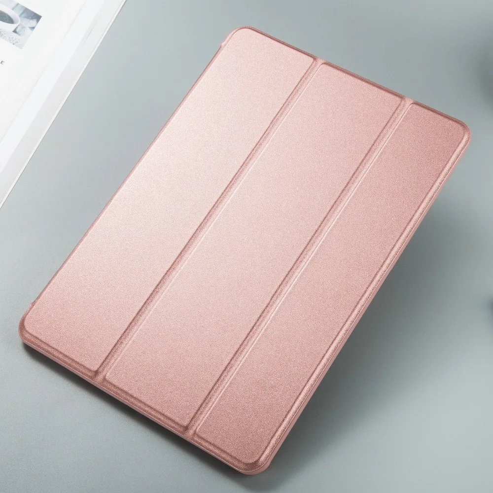 Чехол для iPad 2/3/4 силиконовый мягкий футляр книжка подставка с функцией