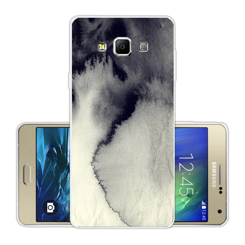 For Samsung Galaxy A7 2015 Phone Cases Silicone Landscape Coque 5.5inch for A700F A700H SM-A700F A7009 A700 |