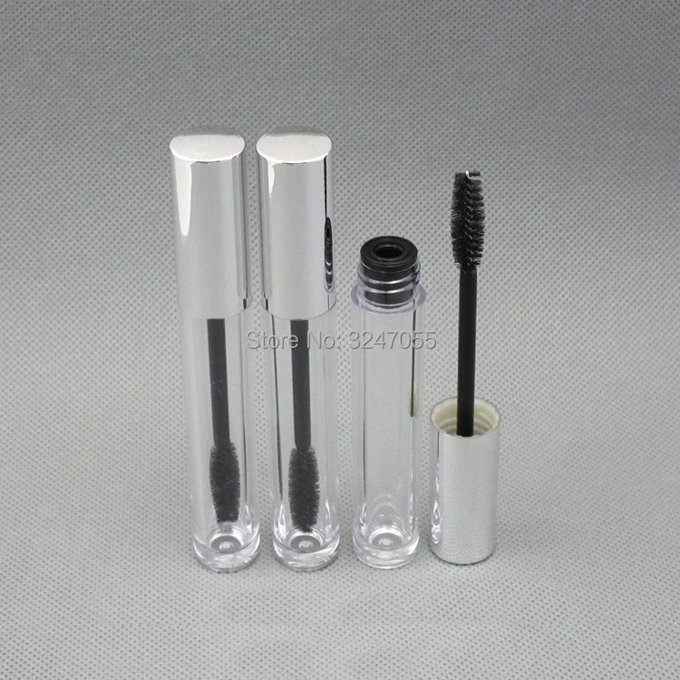 

6ML 30pcs 50pcs Clear Plastic Lip Gloss Tube n Gold Cap, Empty Round Professional Mascara Container, Eyeliner Tube Makeup Tool