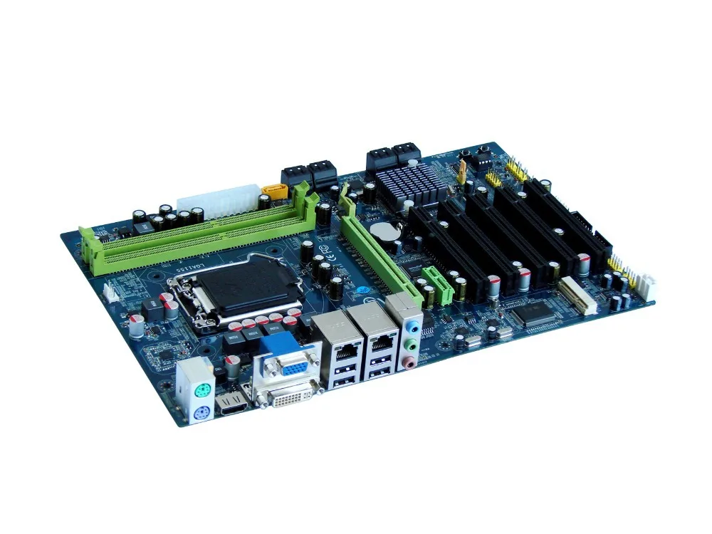 HCIPC 2072 1 ATX HCM I6329A H61 NVR DVR материнская плата 9SATA 2COM 8USB 2Giga LAN 1PCI16X 1PCIE1X 5PCI 1MPCIE 2DDR3 VGA + DVI