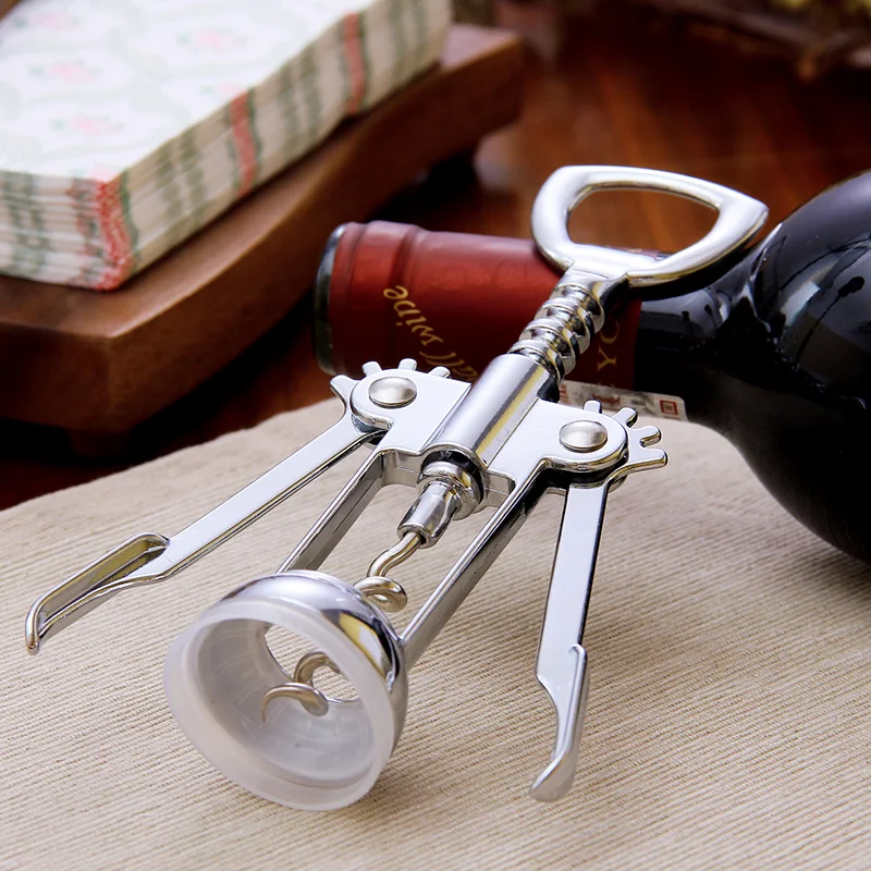 ORZ крыло штопор нержавеющая сталь ручка давление пробка для бутылки красного