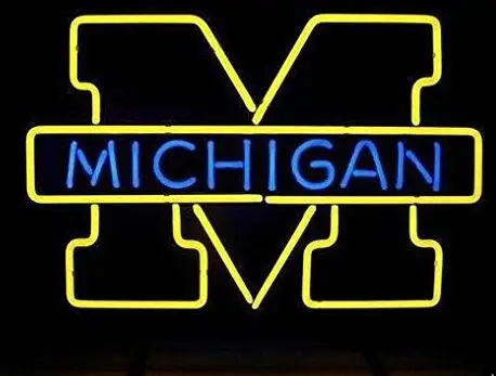 

MICHIGAN Glass Neon Light Sign