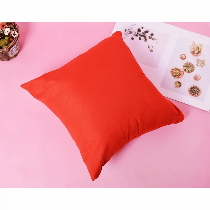 Hoomall, 40x40 см, наволочка для дивана, квадратные подушки,, хлопок, наволочка для подушки, для стула, спальни, мягкая, домашняя, декоративная, модная