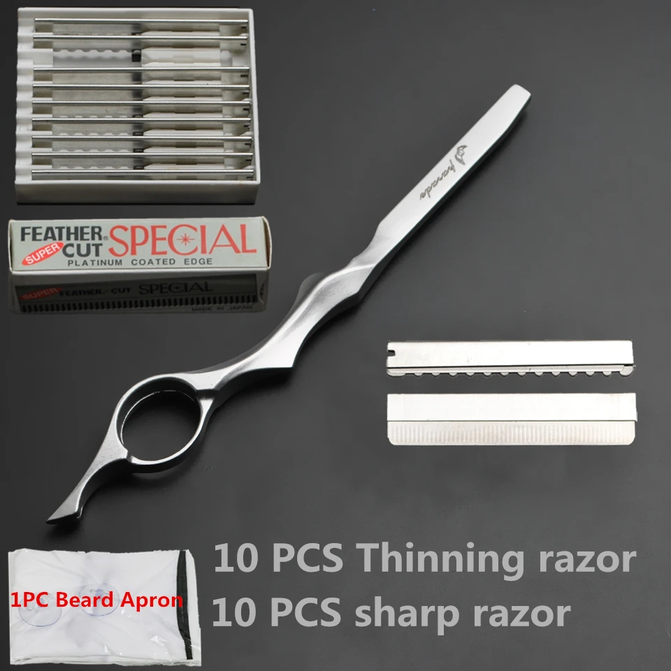 Профессиональные острые/тонкие лезвия из нержавеющей стали лезвие для