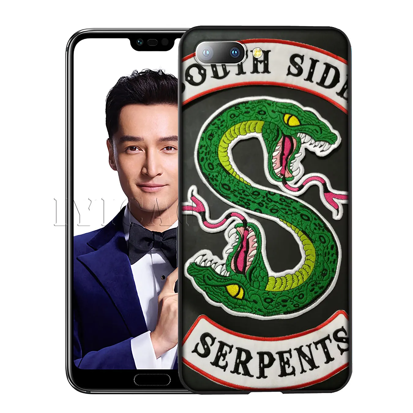 Мягкий чехол IYICAO Riverdale South Side Snake для Huawei Y7 Y6 Prime Y9 2018 Honor 8C 8X 8 9 10 Lite 6A 7C 7X 7A Pro|Бамперы| |