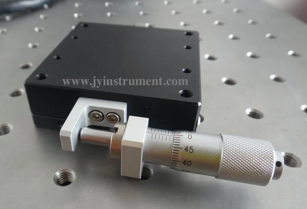 Ручной линейный стол поступательного перемещения с шариковым винтом и переводом