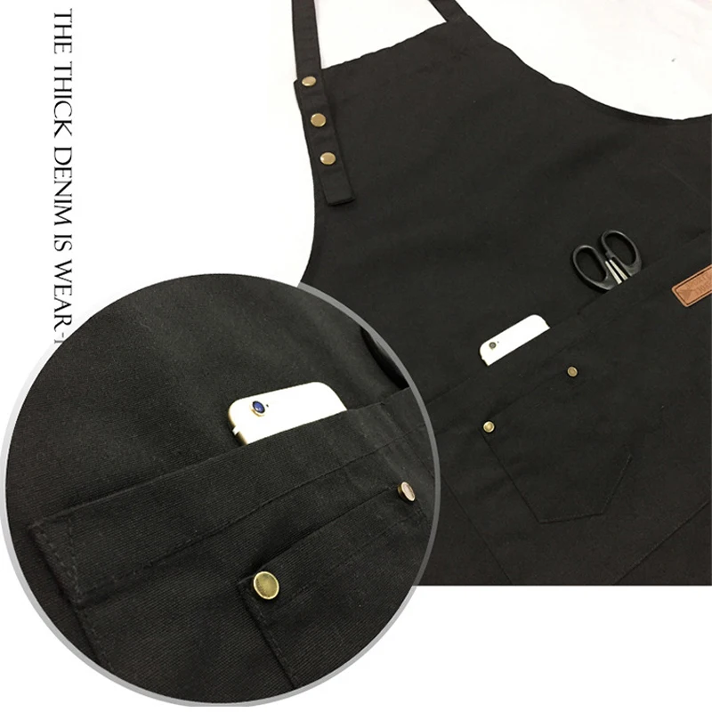 Фартук для кухни хлопковые фартуки из парусины женщин аксессуары приготовления