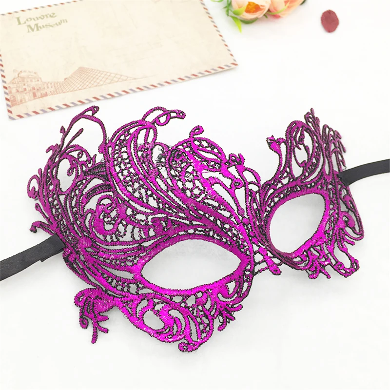 Феникс кружевная маска вырез для глаз маскарадная вечеринка нарядное платье