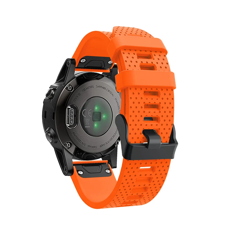 20 мм Ширина Мягкая силиконовая лента для наручных gps-часов Garmin Fenix 5S плюс ремешок