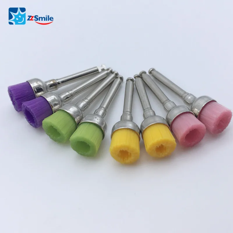 

Dental Latch Type Bristle Cup Shade Prophy Brush PB380