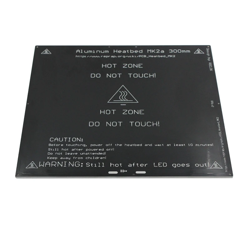 Для RepRap 3D Prusa & Мендель Принтер MK2A 300*300*3.0 мм Нагреватель Кровать ПЛАТФОРМЫ 1.4