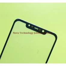 Wyieno 50Pcs/Lot Poco F1 Outer Glass Panel For Xiaomi F1 Glass Lens Screen ( Not touchscreen LCD ) Tracking