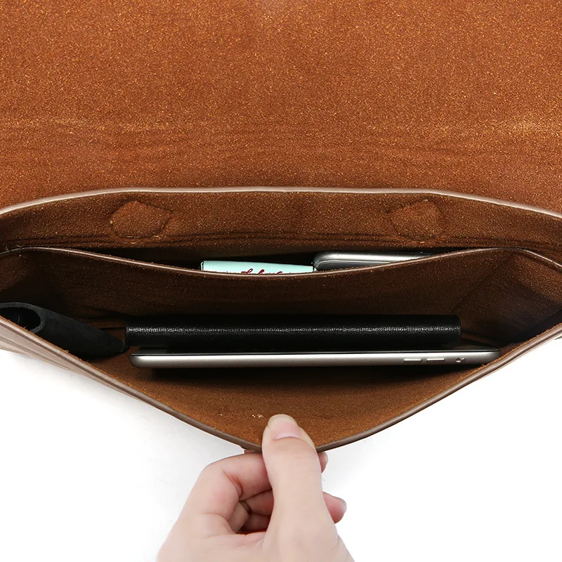 Сумка мессенджер Cartera Trabajo Мужская тонкая из искусственной кожи|Мужские портфели|