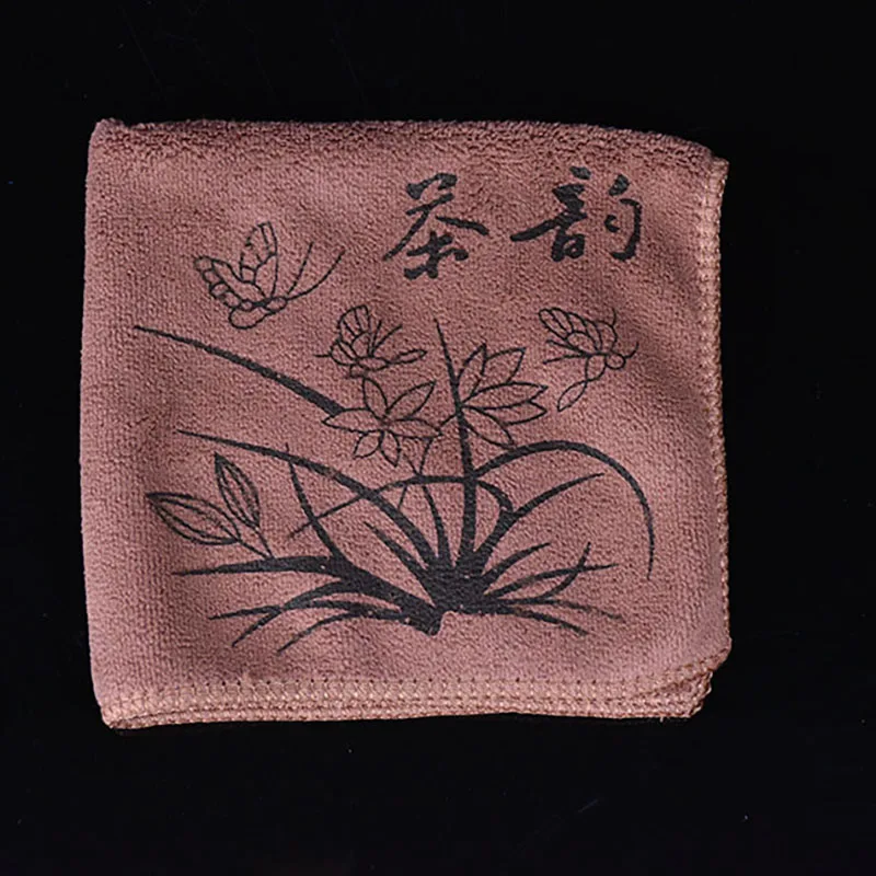 1 шт. китайское чайное полотенце инструменты для печати чая чайная ткань сильное