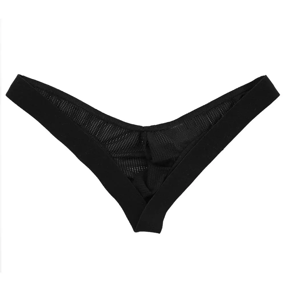 Mens Thongs G-string Bikini Briefs Gay Underwear Sexy Lingerie Panties Mesh Jockstrap Hot Male Crotchless Thong | Тематическая