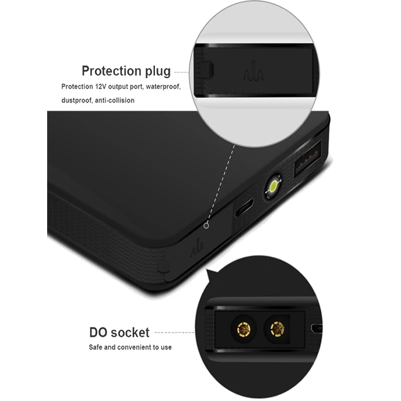 12000 мАч автомобильный аккумулятор скачок стартер + смарт-кабель Power Bank Start