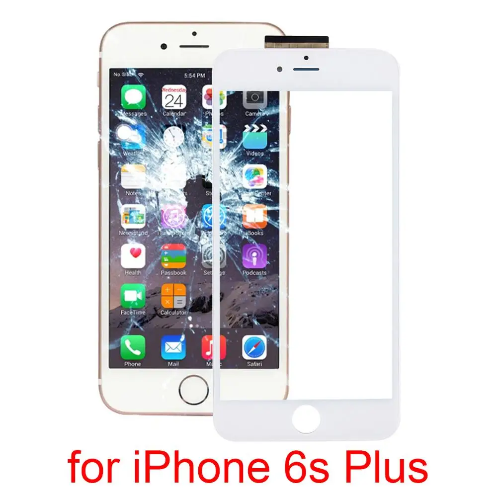 Новая сенсорная панель для iPhone 6s Plus с передней рамкой ЖК экрана и OCA оптически