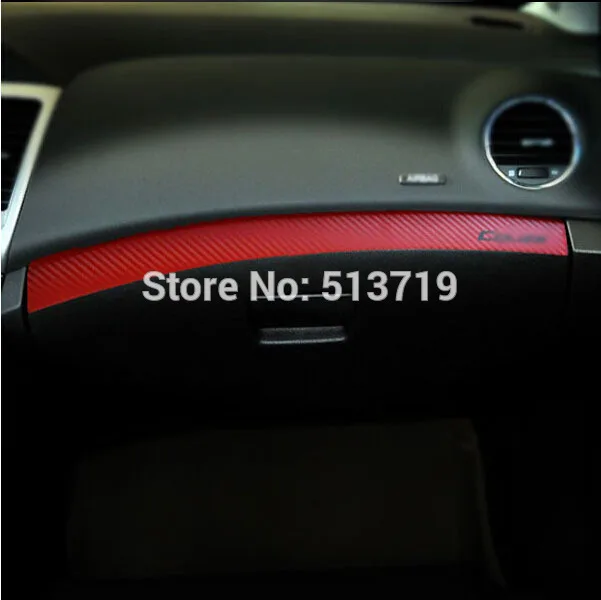 Dongzhen 1X Auto Car Cover Carbon Fiber Glovebox Sticker Fit For Chevrolet Cruze Styling Parking Accessories | Автомобили и
