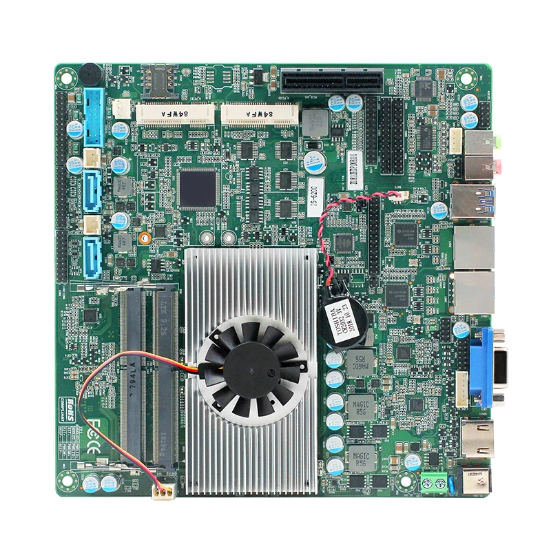 OEM intel Kaby lake I5 7200U/I7 7500U процессор мини itx материнская плата макс 32 Гб RAM 6 com порт