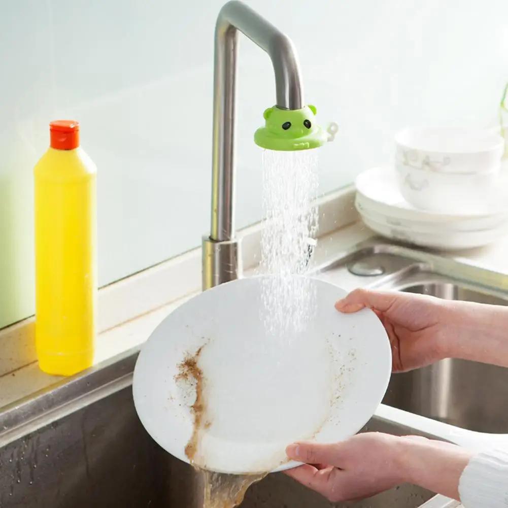 

HobbyLane Faucet Sprayers Water Strainer 360 Degree Rotating Bathroom Kitchen Water Saving Faucet Head