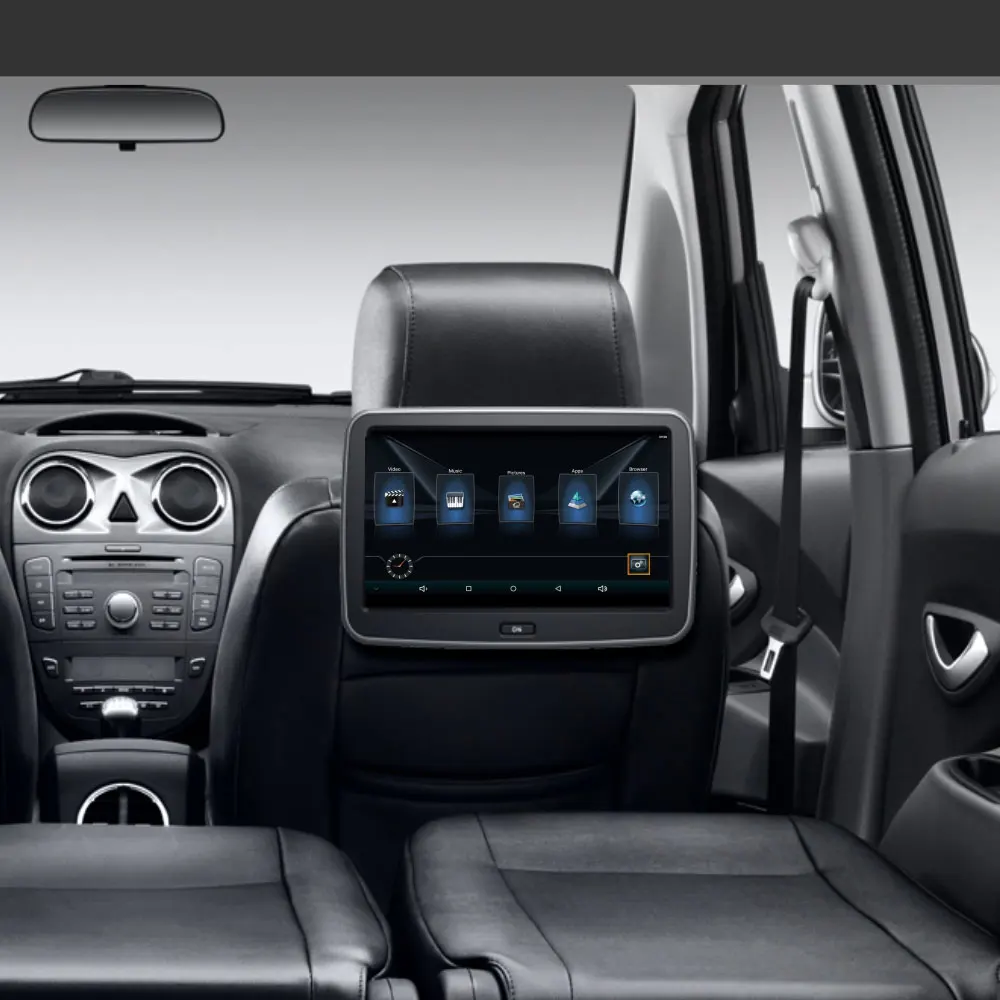 Android 6 0 цифровой подголовник плеер заднего сиденья автомобиля развлекательная