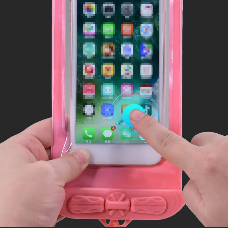 

Swimming Armbands Waterproof Mobile Phone Bag Underwater Touch Screen Surfing Diving Beach Swimwear Cellphones Pouch
