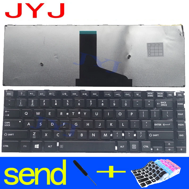 

New laptop Keyboard for Toshiba C40 C40-A C40D C45 C45T S40-A Send a transparent protective film