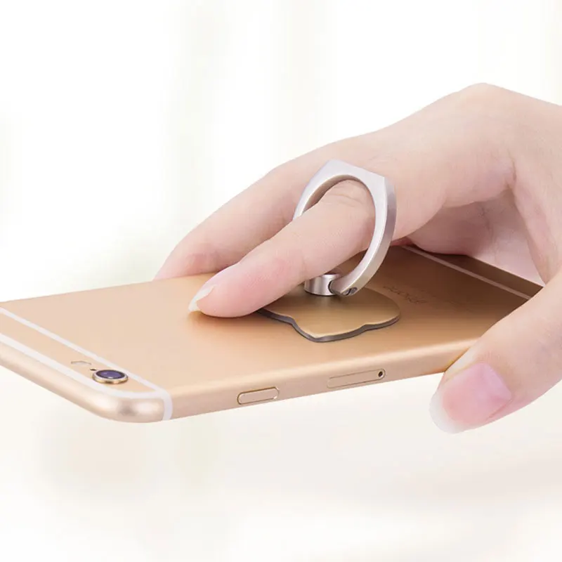 Палец кольцо Мобильный телефон Смартфон подставка держатель для iPhone X 8 7 6 6S Plus 5s подставка для смартфона кольцо держатель Универсальное кольцо с зажимом