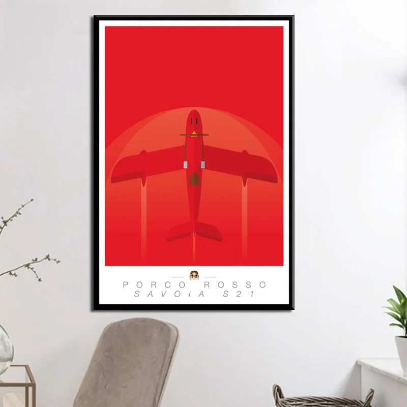 P418 Porco Rosso Miyazaki Hayao классический мультфильм фильм горячее японское аниме
