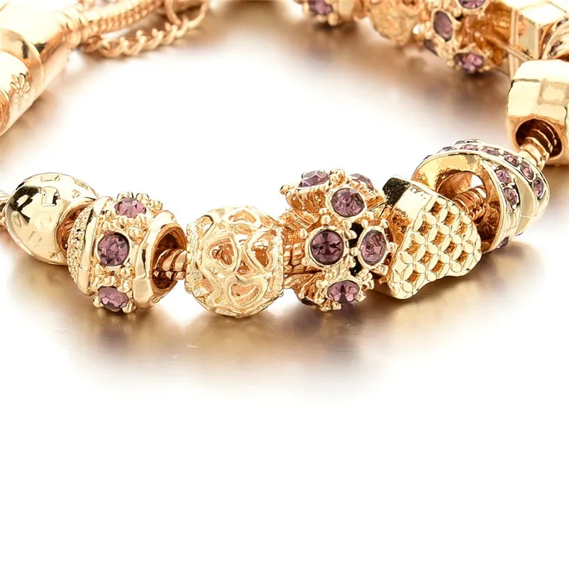 Дропшиппинг 2019 модные ювелирные изделия браслет с хрустальными бусинами в форме