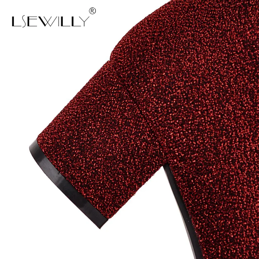 Lsewilly/женские Сапоги выше колена пикантные женские сапоги черного и красного