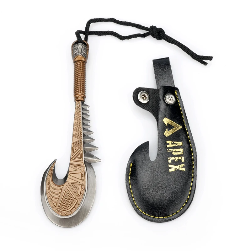 Apex Legends брелок с рисунком из игры Gibraltar Sickle Dagger брелоки в виде оружия модель брелок Battle Royale мужские подарки-50