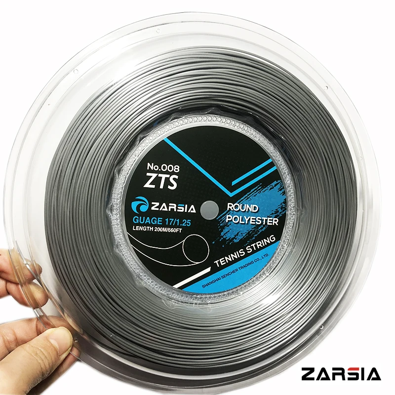 1 Катушка zarasia 4G полиэфирная Теннисная ракетка веревка 25 мм прочные теннисные