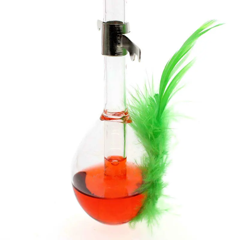 Шикарный дизайн красное стекло Питьевая Птица на удачу украшение для стола