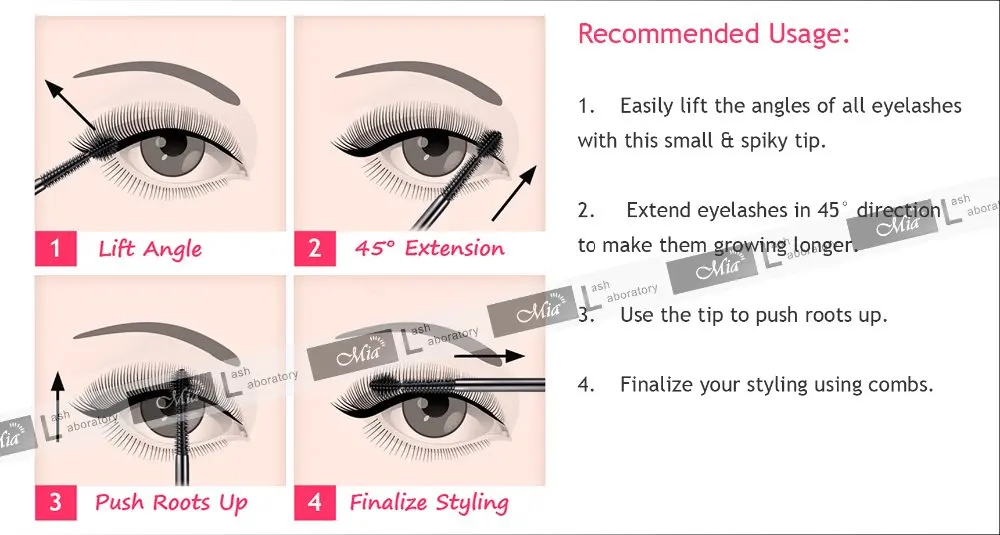 100 шт. одноразовая силиконовая тушь для ресниц | Красота и здоровье