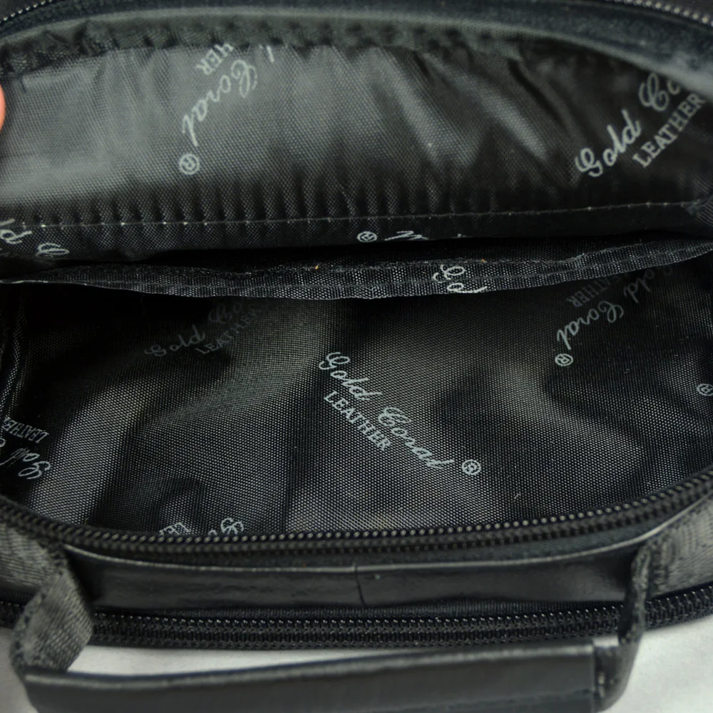 Лучший подарок золото коралл Многофункциональный Прекрасные мужчины сумка