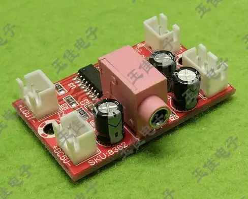 Бесплатная доставка! Мини Плата усилителя мощности LM4863 fever 5 В/2x3 Вт