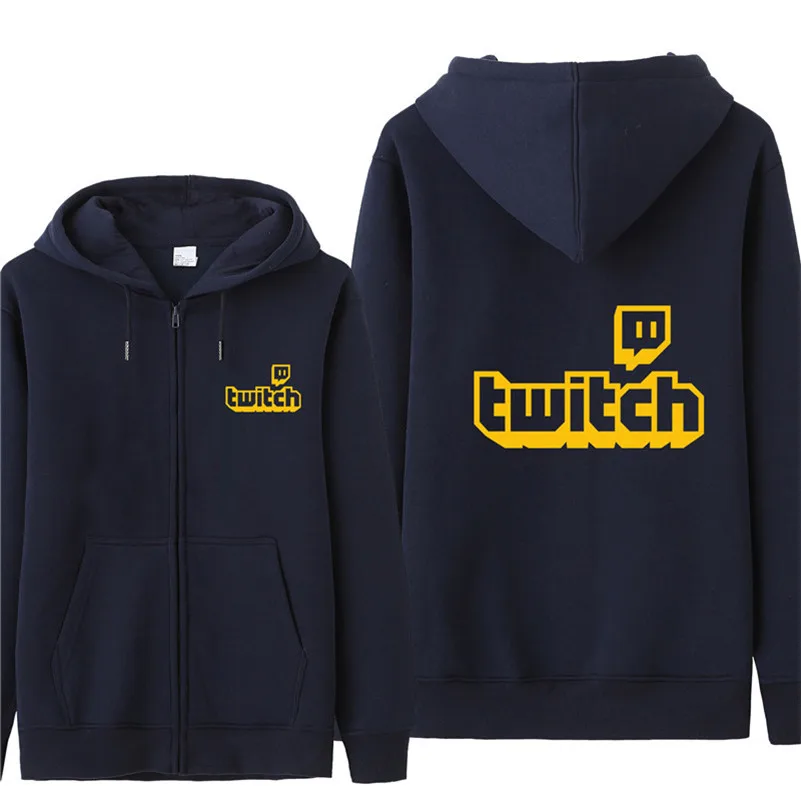 Осень Twitch Channel толстовки Толстовка мужская мода пальто пуловер флисовый пуловер унисекс человек Twitch толстовки HS-028 - Цвет: as picture
