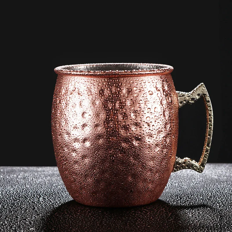 Московский Кубок для игральных костей чашка с медным покрытием из нержавеющей