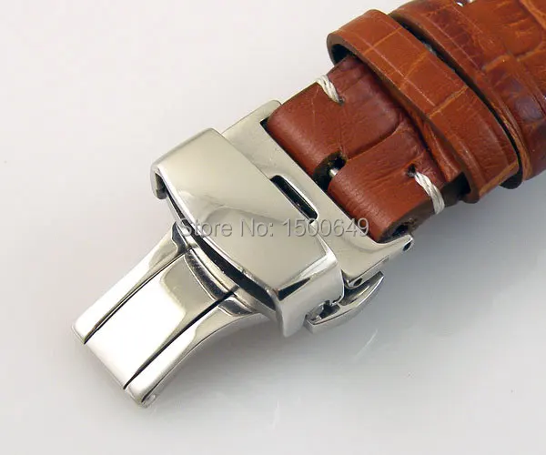 Механические Мужские часы Parnis с белым циферблатом Азиатский диапазон мощности 43