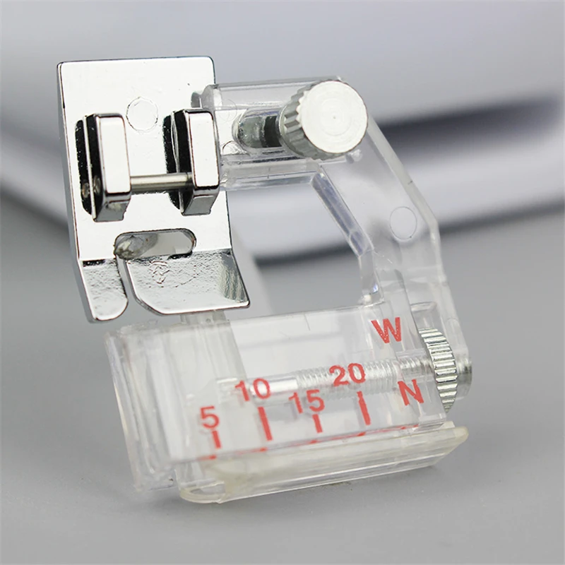 Adjustable Sewing Presser Bias Tape Binding Foot Snap On Machine Accessories Tools | Дом и сад