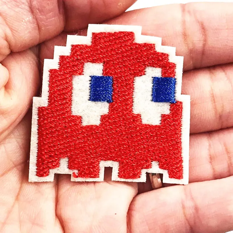 Оптовая продажа 10 шт призрак патч игра железо на патчи аппликация швейная ткань