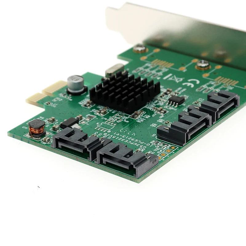 4 SATA PCIe карты расширения карта с героями комиксов Марвел адаптер конвертер Marvell