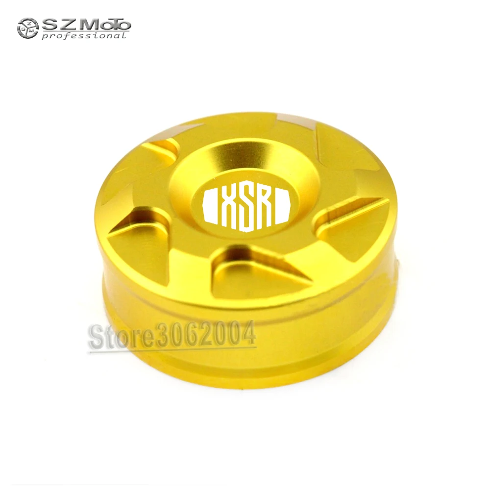 

Rear Brake Fluid Reservoir Cover Cap For YAMAHA XSR 900/700 XSR700 XSR900 2016-2019 2018 Motorcycle Accessories CNC With Logo