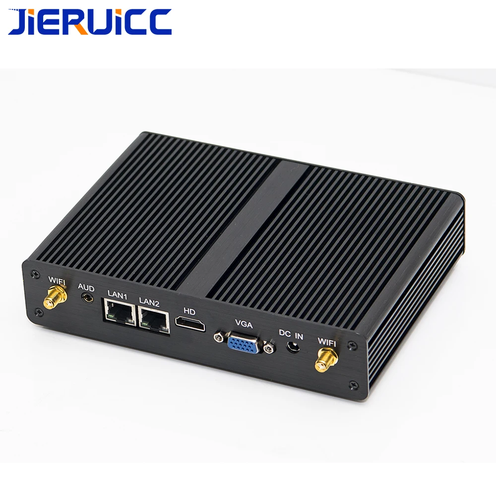 2 ethernet мини J1900 Мини ПК X86Quad-core dual lan com rs232 gigabit 1000 Мбит/с промышленный для заводского
