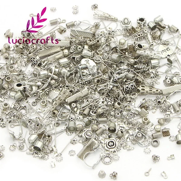 C4 Nickel Lucia crafts 50 г/лот 3-30 мм антикварные соединители финальный плоский крюк Металлические DIY сумки аксессуары металл ремесло материал G1311 - Цвет: C4 Nickel
