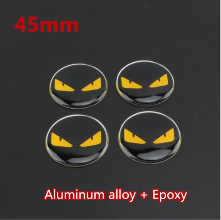 New 4 шт. 52 мм наклейки для крышки центра колеса Mini Cooper S one JCW clubman countryman R50 R52 R55 R56 R57 R58 R59 R60 автостайлинг - Название цвета: New