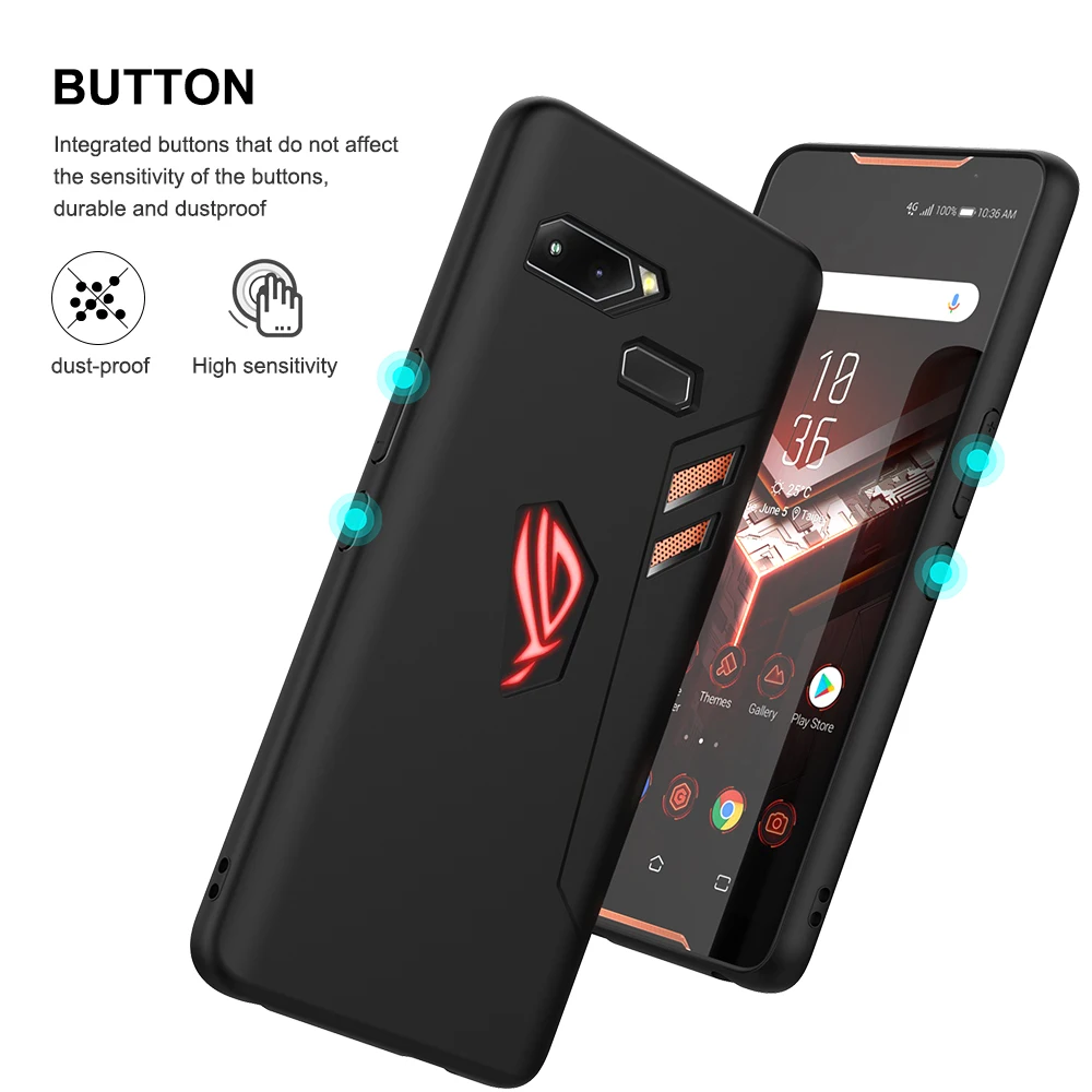 Для asus ROG чехол для телефона мягкая фланелевая подкладка жидкий силикон Силиконовый защитный Lite asus rog телефон Тонкий чехол тонкие чехлы